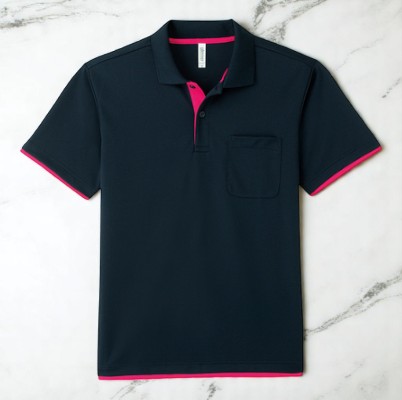 ネイビーxホットピンク