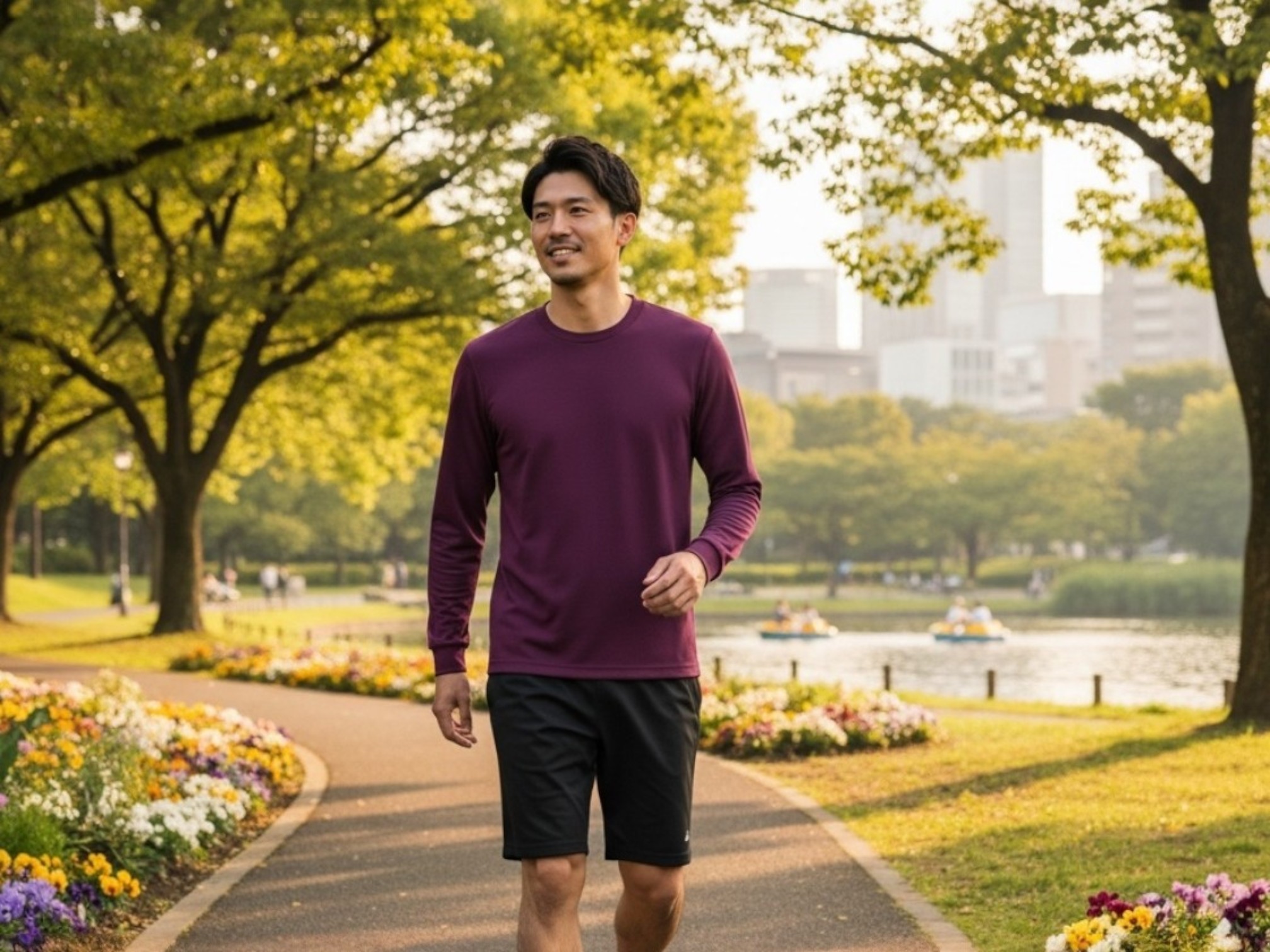 4.4オンスドライTシャツ（着用例）