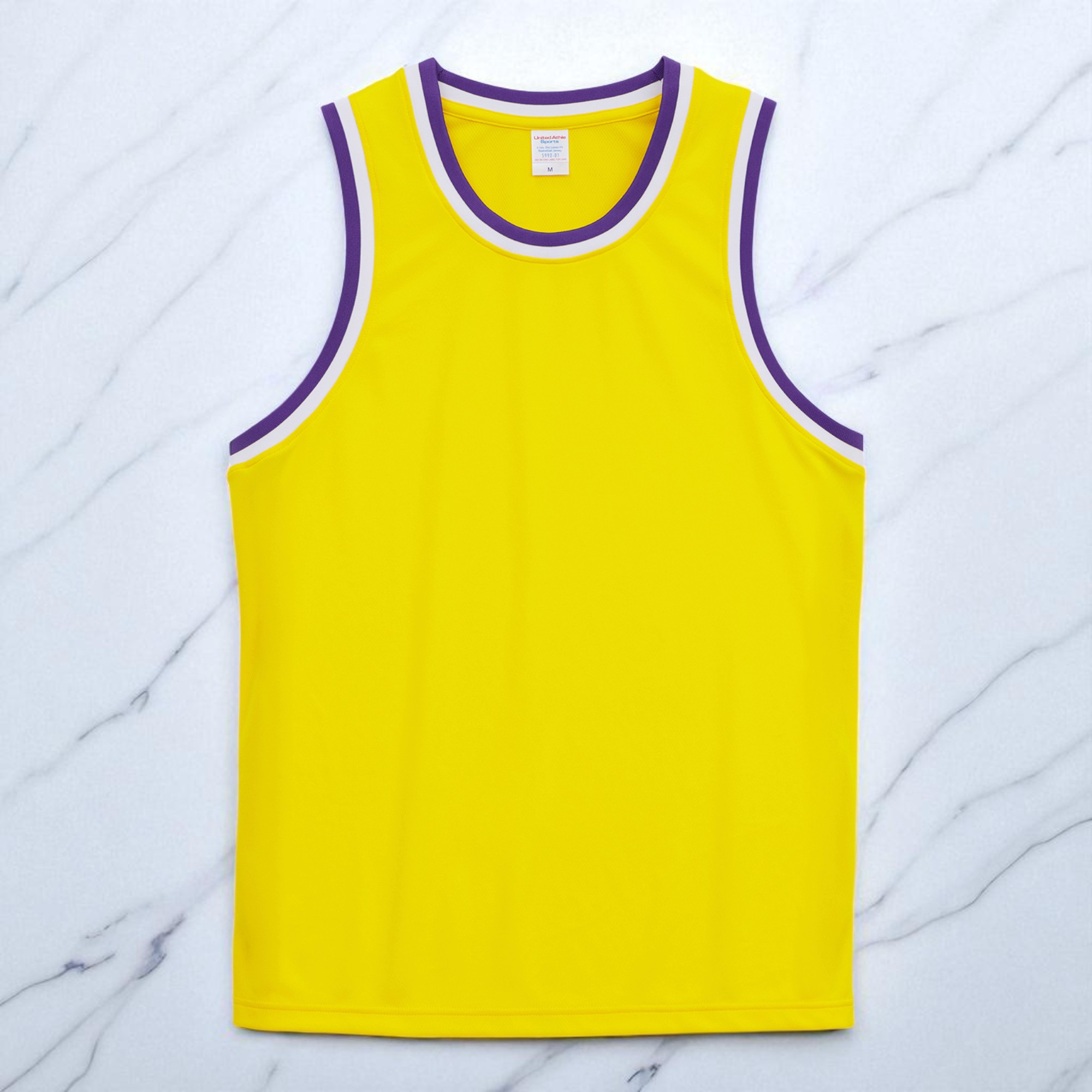 カナリアイエロー/ホワイト/パープル