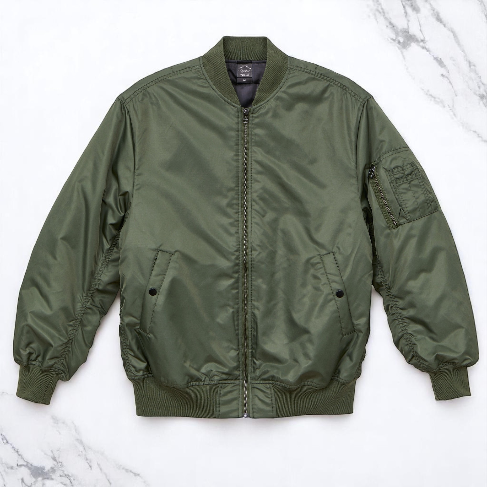 タイプ MA-1 ジャケット（中綿入）