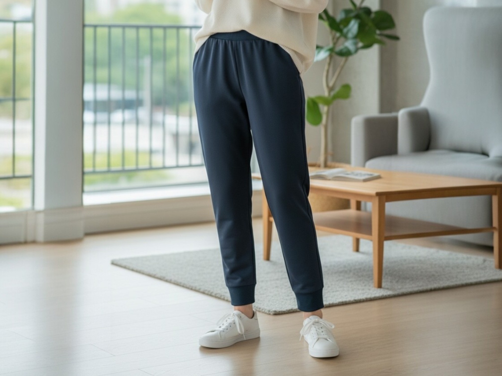 7.7オンスドライスウェットパンツ（着用例）