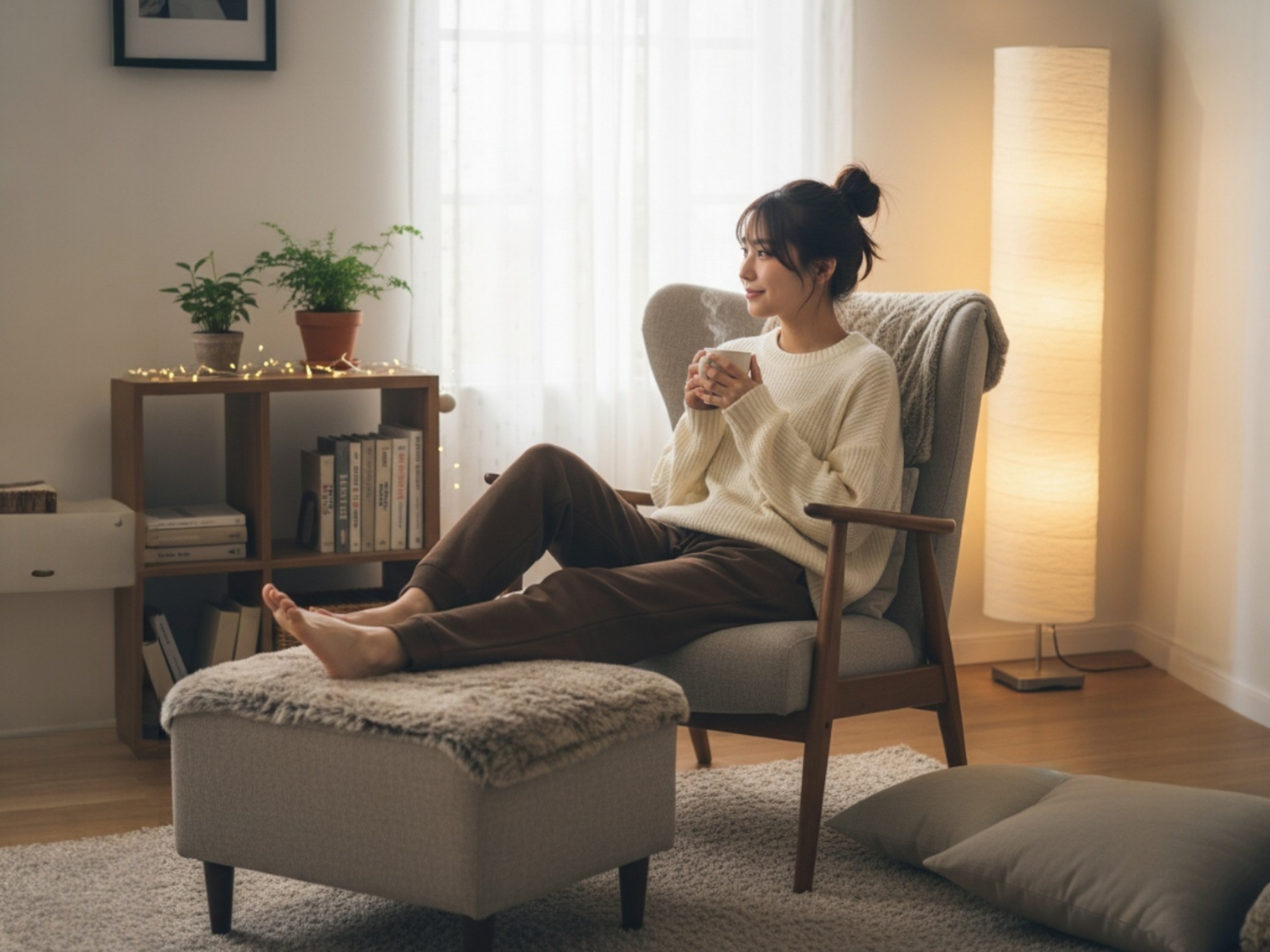 10.0オンススウェットパンツ（裏パイル）（着用例）