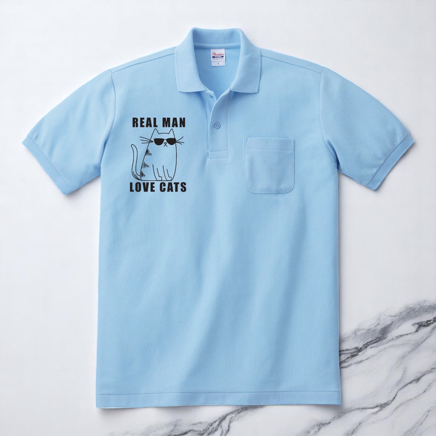 5.8オンスT/Cポロシャツ