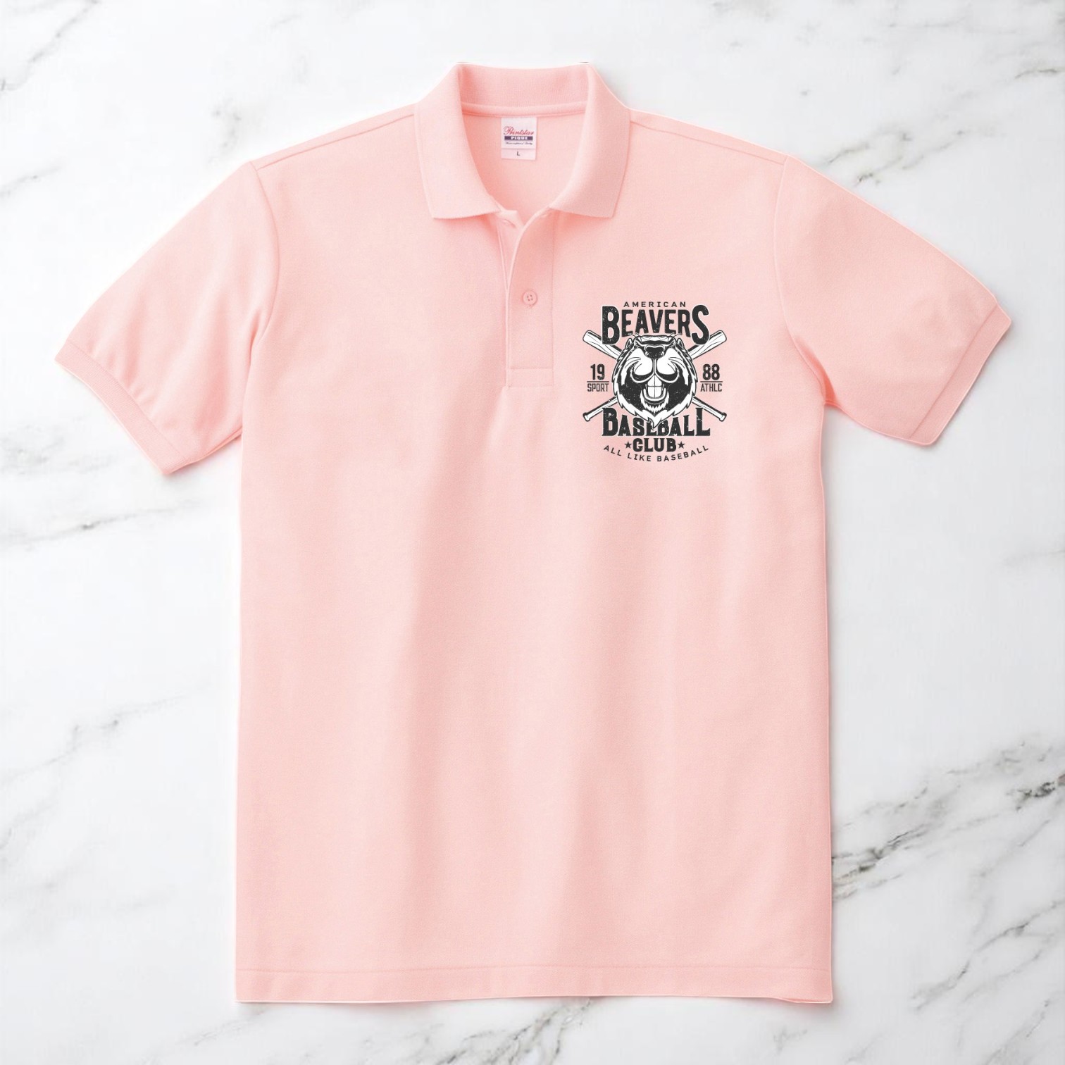 5.8オンスT/Cポロシャツ