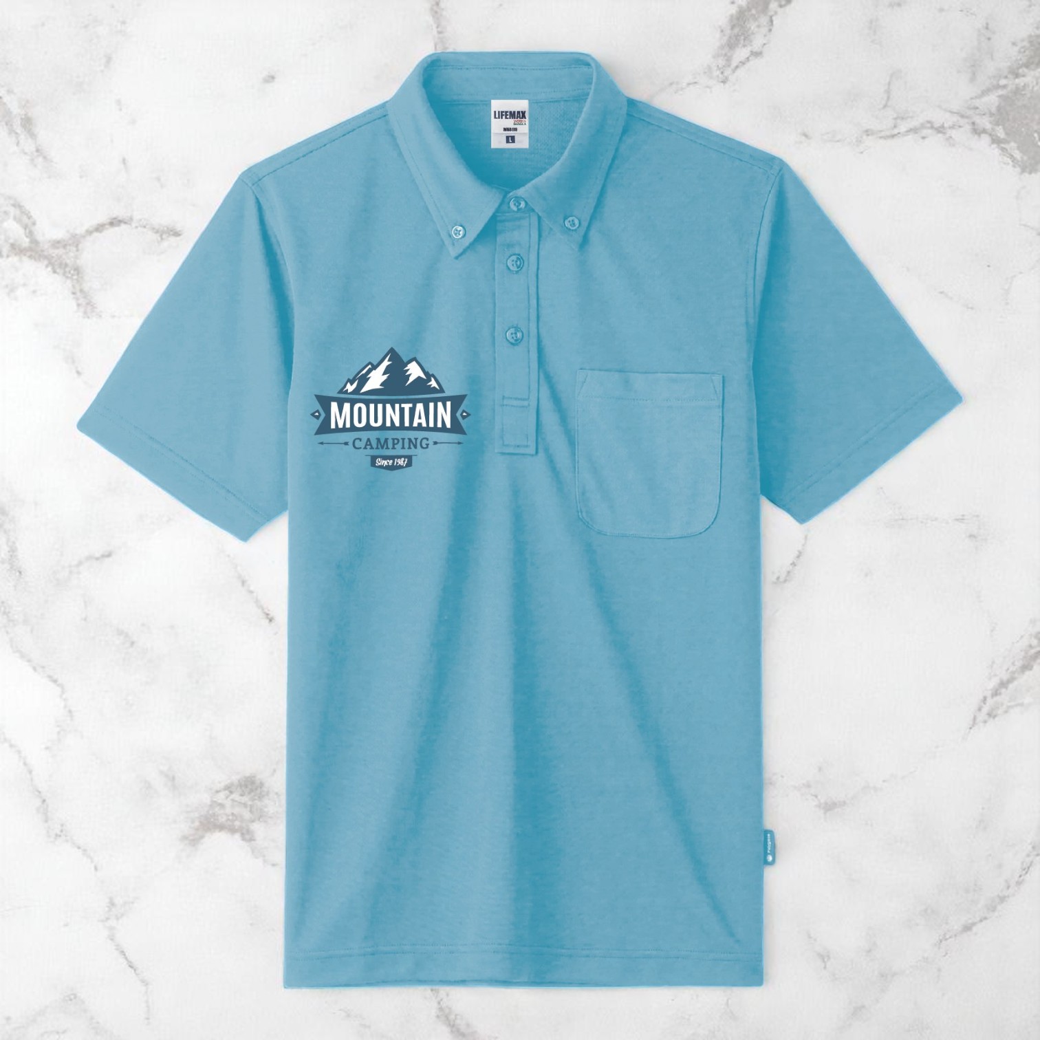 4.9オンスカジュアルポロシャツ