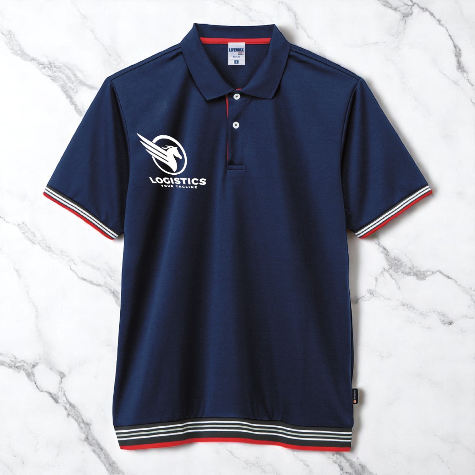 4.9オンスカジュアルポロシャツ