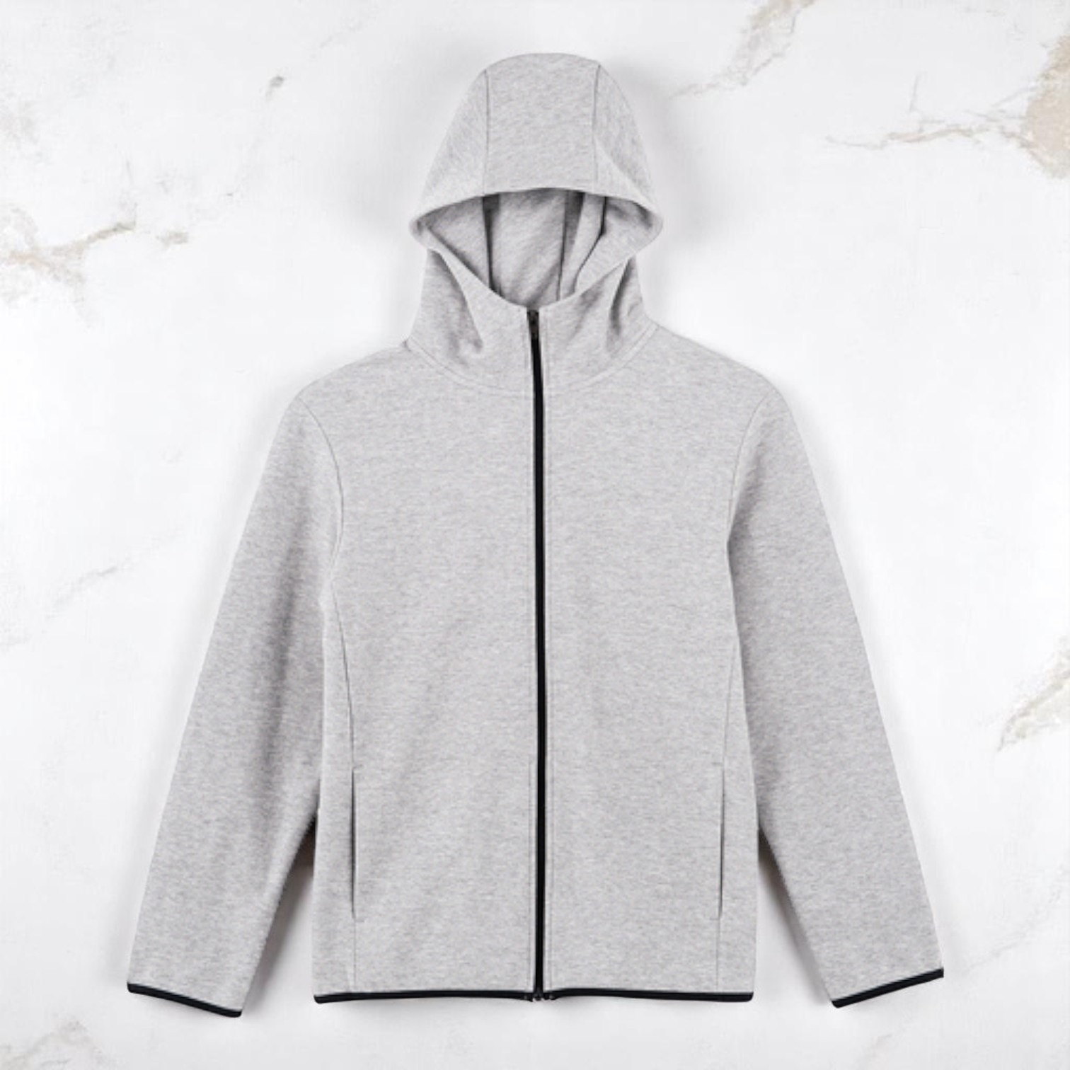 7.7オンスドライスウェットジップパーカー