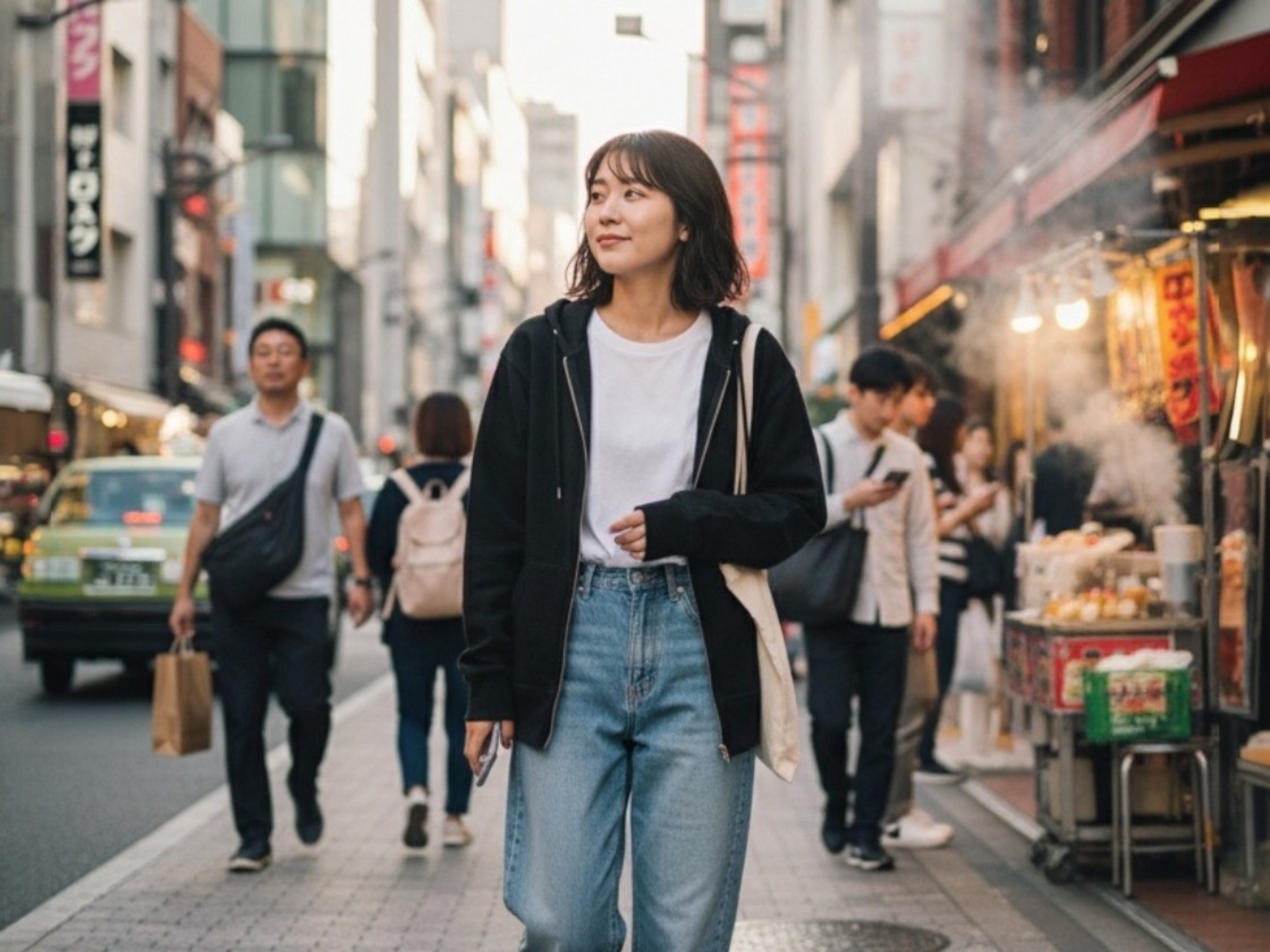 12.7オンス ヘビーウェイト スウェット フルジップパーカ（裏パイル）（着用例）