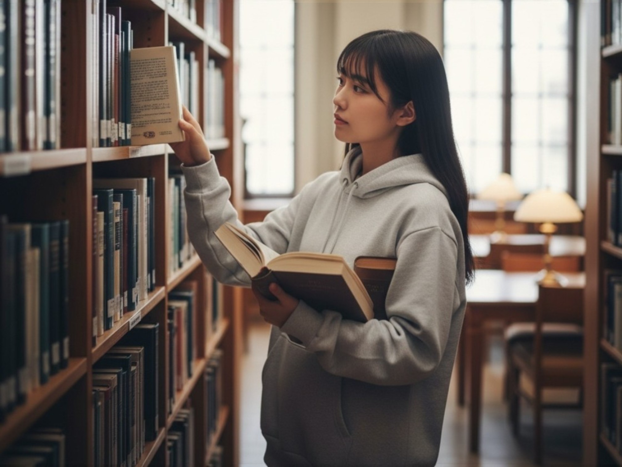 15.0オンス オープンエンド マグナムウェイト スウェット プルオーバーパーカ（裏起毛）（着用例）