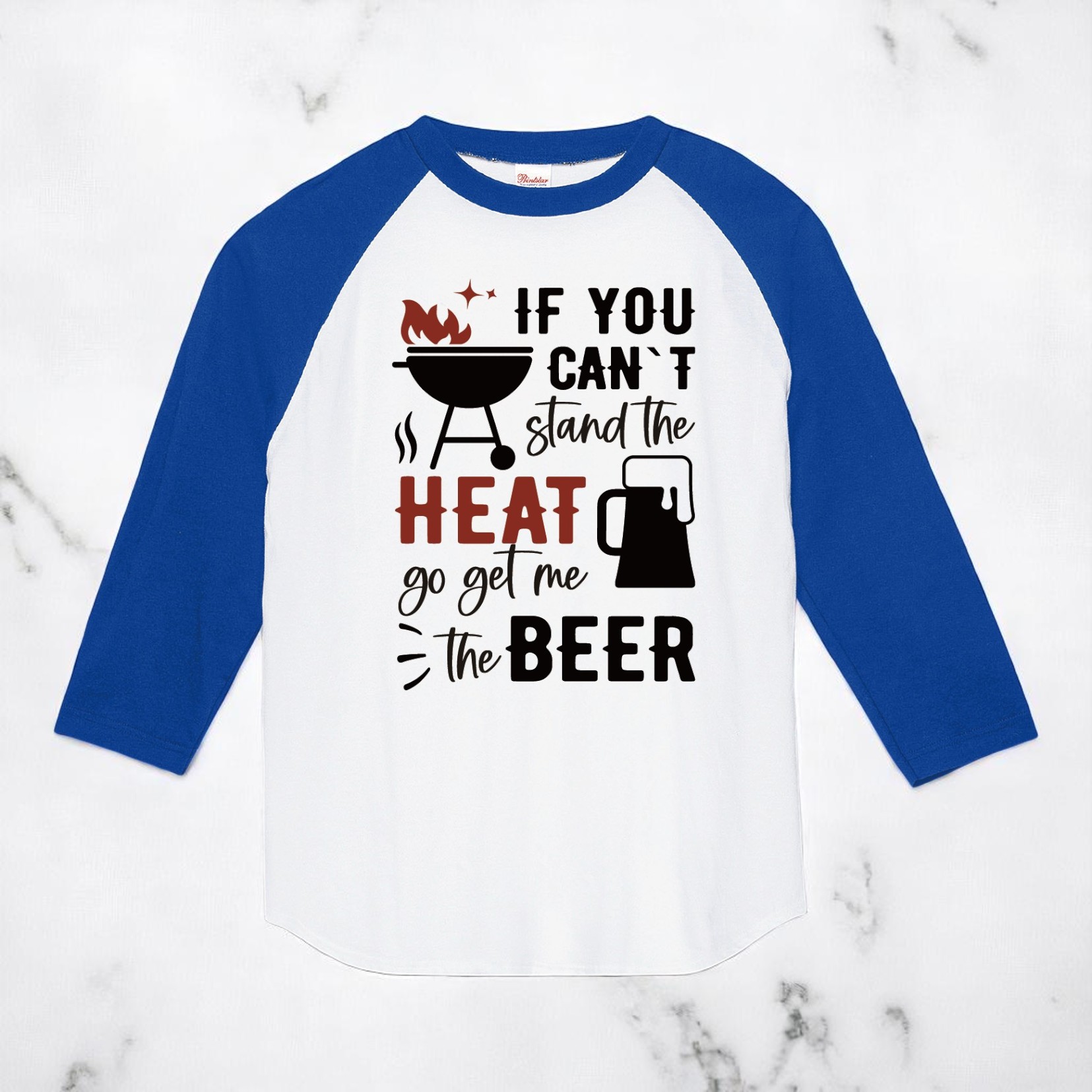 5.6オンスヘビーウェイトベースボールTシャツ