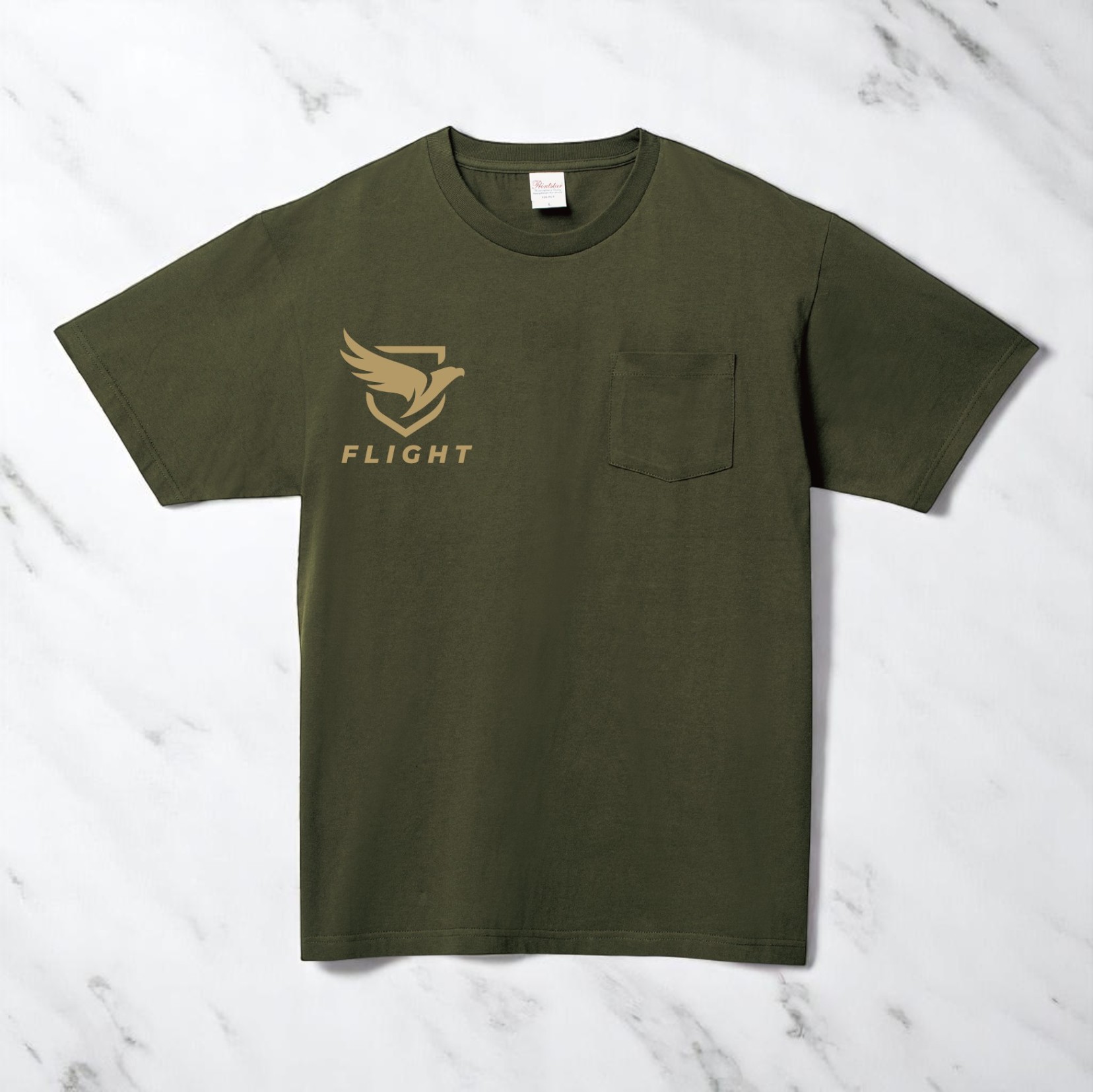 5.6オンスヘビーウェイトポケットTシャツ