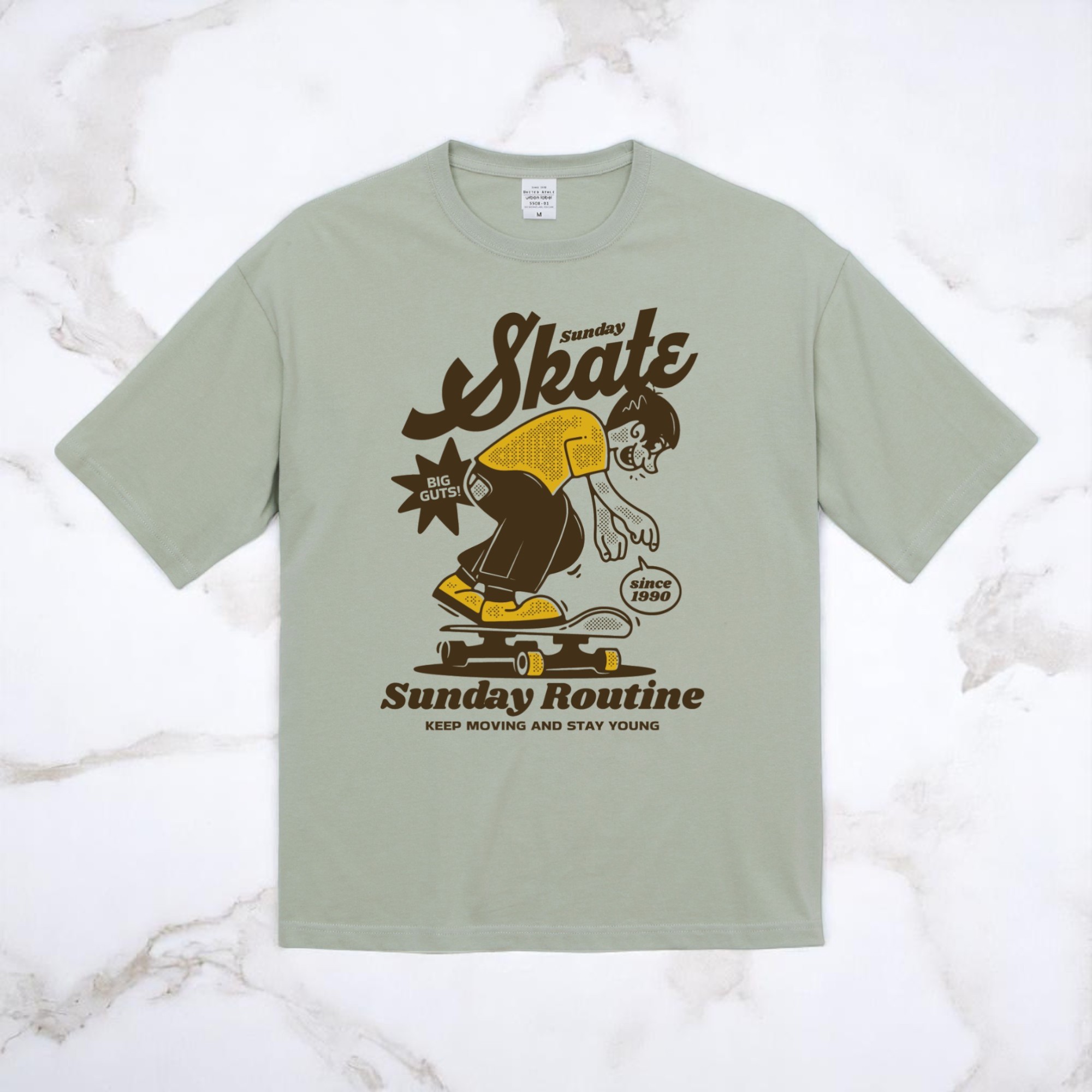 5.6オンスビッグシルエットTシャツ