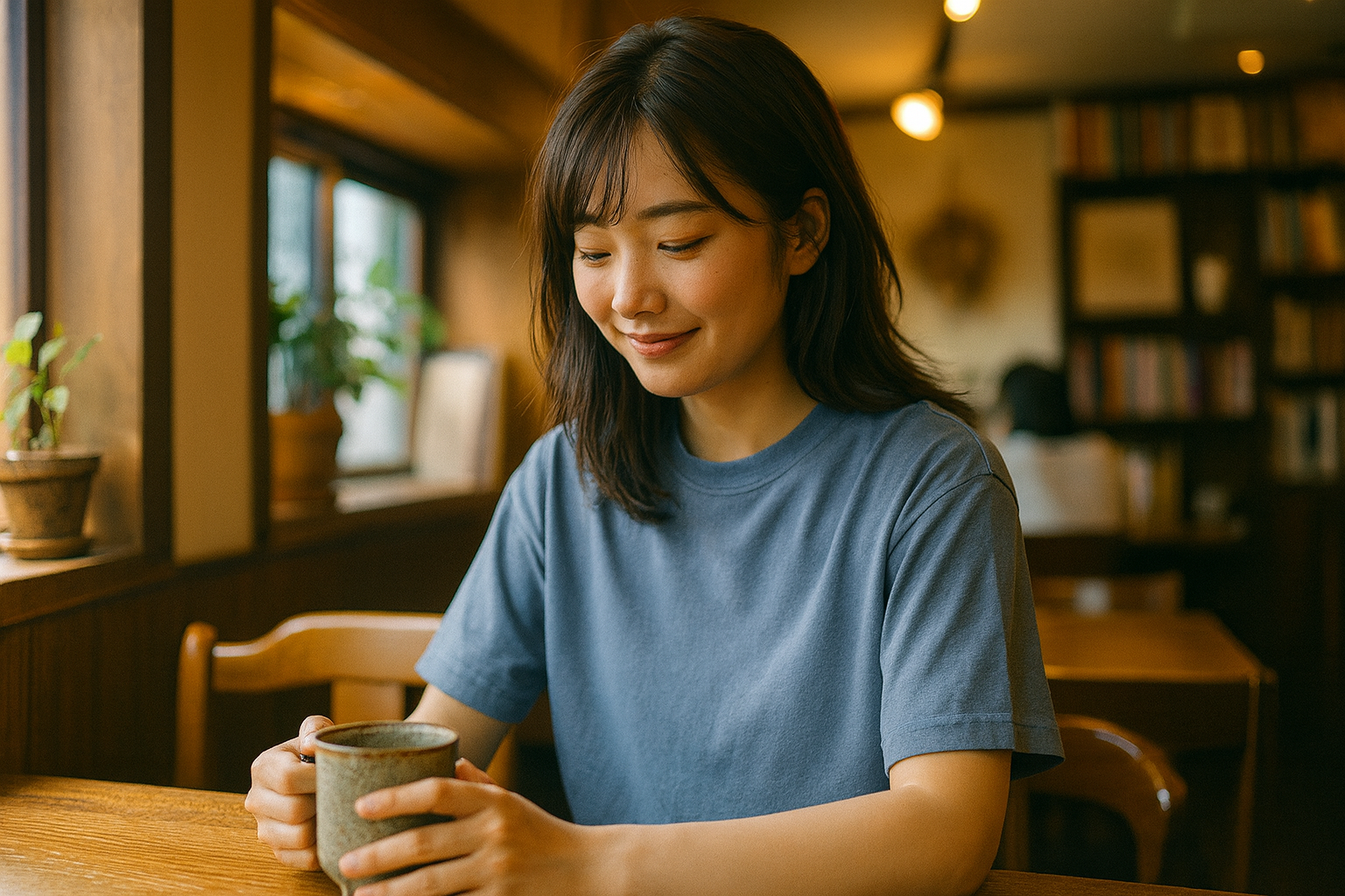 9.1オンス マグナムウェイト ビッグシルエット Tシャツ（着用例）